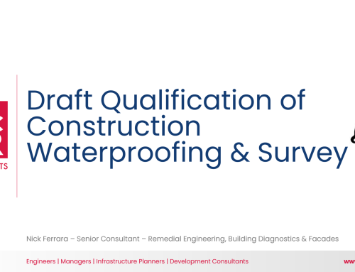 OBC Proposed Waterproofing Qualifications