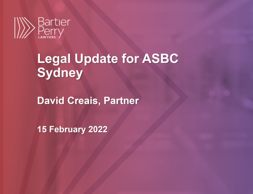 Legal Update February 2022