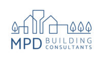 MPD Building Consultants Logo blue 200x119
